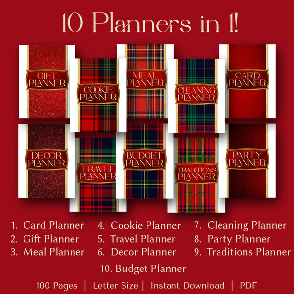 Ultimate Christmas Planner (100 Pages)