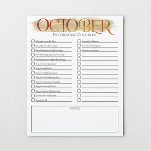 Seasonal Decor Planner (45 Pages)